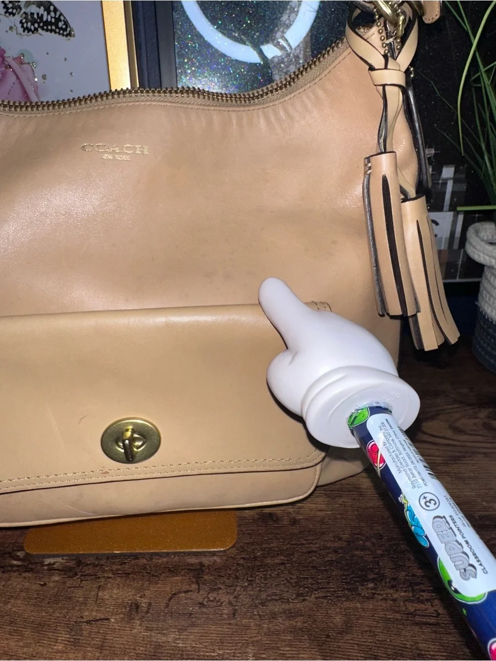 Coach Legacy Leather Duffle / Convertible Hobo Style No. 22381